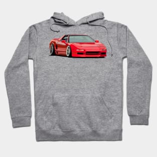 Honda Acura NSX Cartoon Hoodie